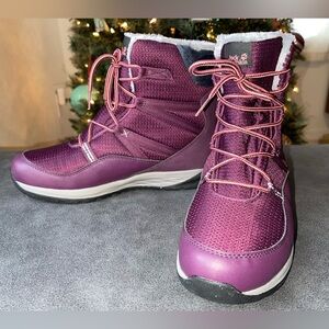 Jack Wolfskin Girl’s Purple Winter Boots